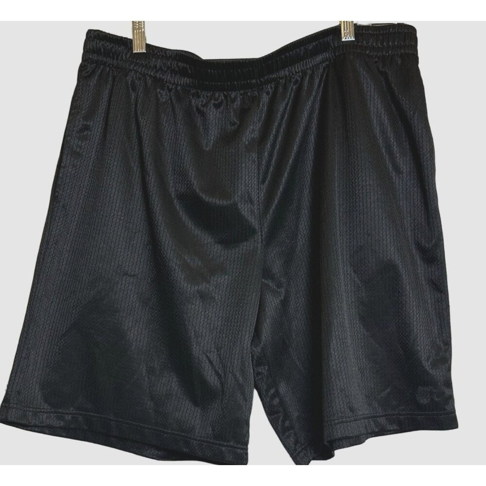 Star Men's Pull On Loose Fitting Shorts Black Size 40/42 Sku 2914